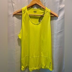 Salomon Bright Neon Yellow Running Tank